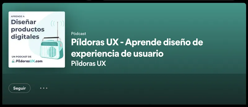 Pildoras UX, el pódcast de marketing digital y diseño donde aprender sobre experiencia de usuario.